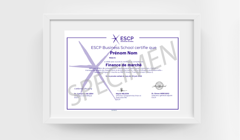 certificat