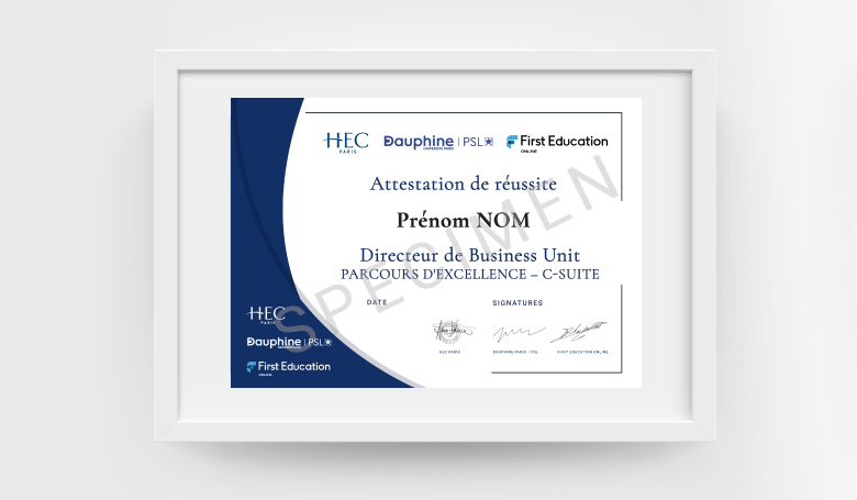certificat